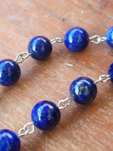 Load image into Gallery viewer, Lapis Lazuli Seven Sorrows of Mary Rosary (Servite Chaplet)