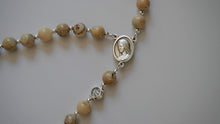Load image into Gallery viewer, Divine Mercy Chaplet - Stone and Silver
