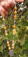 Load image into Gallery viewer, Yellow Jade Crystal Medugorje Peace Chaplet
