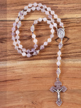 Load image into Gallery viewer, Lavender Amethyst Rosary
