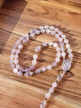 Load image into Gallery viewer, Lavender Amethyst Rosary

